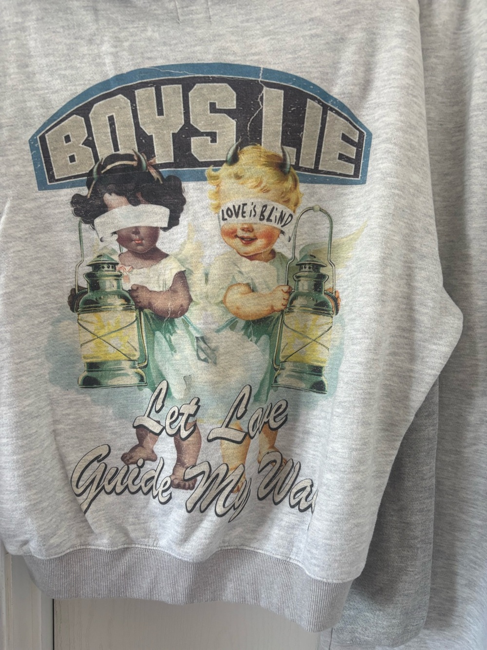 Boys Lie hoodie & sweatpants xs/s & small Let Love Guide My Way